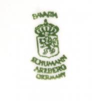 Bavaria Schumann Arzberg mélytányér készlet (6db), matricás, jelzett, hibátlan, d:22,5 cm (6×)