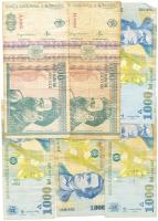 50db vegyes magyar és külföldi bankjegy, közte pengők, román, jugoszláv pénzek T:vegyes