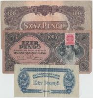 30db-os vegyes magyar pengő bankjegy tétel T:vegyes