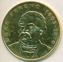 1994. 200Ft Ag "Deák" aranyozva T:2