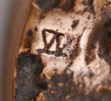 Berényi István?: Dzsvári. Bronz plakett, jelzett, d:9,4 cm