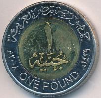 Egyiptom 2010. 1Ł "Izisz, Ozirisz, Hórusz szobrai" multicolor T:1-,2 
Egypt 2010. 1 Pound ...