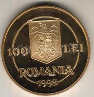 Románia 1998. 100L "Andrei Saguna" aranyozott tombak próba! Csak igen alacsony példányszám...