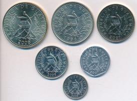 Guatemala 1998-2007. 1c-1Q (6xklf) T:1-2
Guatemala 1998-2007. 1 Cent - 1 Quetzal (6xdiff) C:UNC-XF