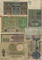 Német Birodalom 1906-1924. 13 klf db T:II,III