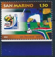 South African Football World Cup margin stamp, Dél-Afrikai foci VB ívszéli bélyeg