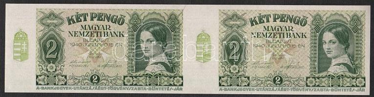 1940. 2P vízszintes összefüggő párban! T:I