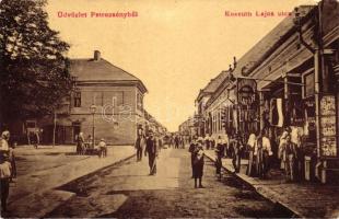 Petrozsény, Kossuth Lajos utca, Hammer-féle versenybazár W. L. 1681. / Kossuth street, shop