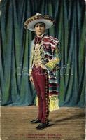 Mexican cow-boy from Mexico city, folklore