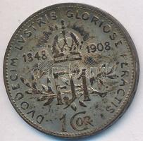 Ausztria 1908. 1K Ag "Jubileum" T:2-,3 patina
Austria 1908. 1 Corona Ag "Jubilee&quot...