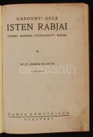 Gárdonyi Géza: Isten rabjai. Ifjúság számára átdolgozott kiadás. Biczó András rajzaival. Budapest, 1...