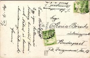 Die Weichenstellerin / tram switch, artist signed