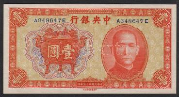 Kína/Central Bank 1936. 1Y T:I