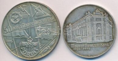 1974. 50Ft Ag + 100Ft Ag "MNB" pár T:BU karc
Adamo EM44,EM45