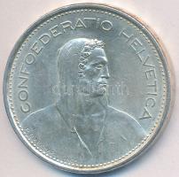 Svájc 1967B 5Fr Ag "Helvetia" T:2
Switzerland 1967B 5 Francs Ag "Helvetia" C:XF