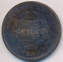 1935. 2P Ag "Rákóczi" T:2- patina
Adamo P7.2