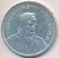 Svájc 1954B 5Fr Ag "Helvetia" T:2
Switzerland 1954B 5 Francs Ag "Helvetia" C:XF