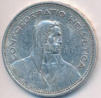 Svájc 1932B 5Fr Ag "Helvetia" T:2
Switzerland 1932B 5 Francs Ag "Helvetia" C:XF