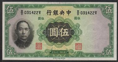 Kína/Central Bank 1936. 5Y T:I