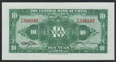 Kína/Central Bank 1941. 10Y T:I