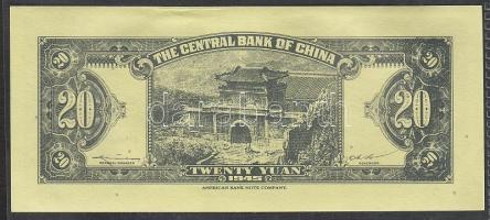 Kína/Central Bank 1945. 20Y T:I