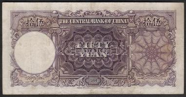 Kína/Central Bank 1944. 50Y T:I