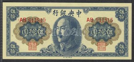 Kína/Central Bank 1945. 50Y T:I
