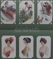 Nagymama képeslapgyűjteménye: érintetlen 652 darabos képeslapgyűjtemény hagyaték jó állapotú szecess...