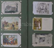 Nagymama képeslapgyűjteménye: érintetlen 652 darabos képeslapgyűjtemény hagyaték jó állapotú szecess...