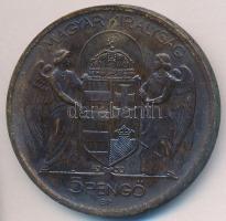 1939. 5P Ag "Horthy balra" T:2- patina
Adamo P8.2