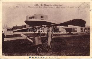 Le monoplan Stoeckel, Moteur Revel 12 HP / French plane