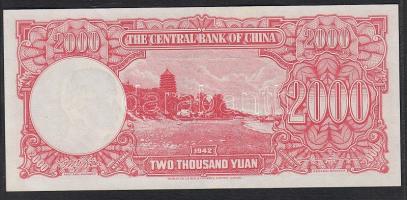 Kína/Central Bank 1942. 2000Y T:I