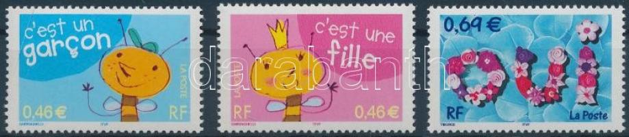 Greetings stamps set, Üdvözlőbélyegek sor