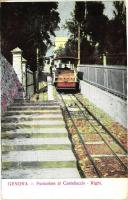 Genova, Funicolare al Castellaccio, Righi / funicular (EK)