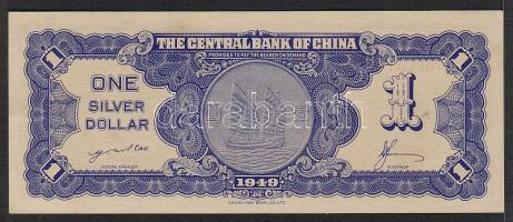 Kína/Central Bank 1949. 1$ T:I
