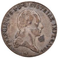 Ausztria 1820A Tallér Ag &quot;I. Ferenc&quot; (27,9g) T:2-,3 patina Austria 1820A Thaler Ag &quot;Franz I&quot; (27,9g) C:VF,F patina Krause KM#2162