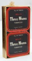 &quot;Three Nuns Tobacco&quot; 2 doboz 50 g-os dohány fém dobozban, eredeti bontatlan csomagolásban