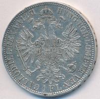 Ausztria 1861A 1Fl Ag "Ferenc József" T:2,2-
Austria 1861A 1 Florin Ag "Franz Joseph&...
