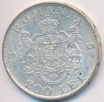 Románia 1942. 200L Ag T:2,2-
Romania 1942. 200 Lei Ag C:XF,VF