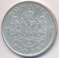Románia 1942. 200L Ag T:2,2-
Romania 1942. 200 Lei Ag C:XF,VF
