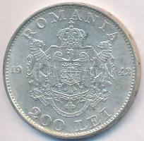 Románia 1942. 200L Ag T:2
Romania 1942. 200 Lei Ag C:XF