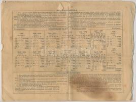 Budapest 1904. "Erzsébet királyné Sanatorium Sorsjegykölcsön" sorsjegye 5K-ról, szárazpecs...