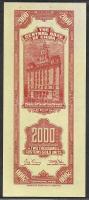 Kína/Central Bank 1930. 2000CGU piros T:I