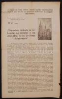 1903 Kaposvár, A kaposvári evang. reform. misszió felhívása a hívekhez templomépítéshez szükséges ad...