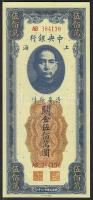 Kína/Central Bank 1930. 5000.000CGU kék T:I