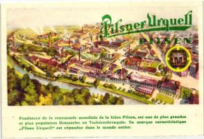 Plzen, Pilsen; Brasseries de Pilsen, Pilsner Urquell / brewery advertisement