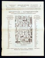 cca 1925 Köhler István Fecskendő-, Szivattyú- és Tűzoltó-felszerelések Gyárának tűzoltókocsi katalógusa, 8p