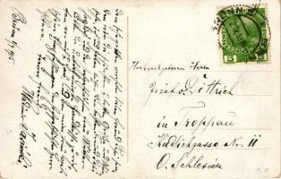 Herzlichen Ostergruss/ Austrian, Hungarian flag, military propaganda