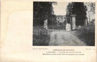 Pinerolo, Pignerol; Monteoliveto entry, Dom Clovis and Louis-Paul