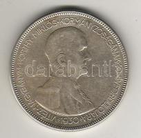 1930. 5P Ag "Horthy jobbra" T:2